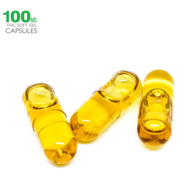 100mg THC Hemp Seed Oil Capsules